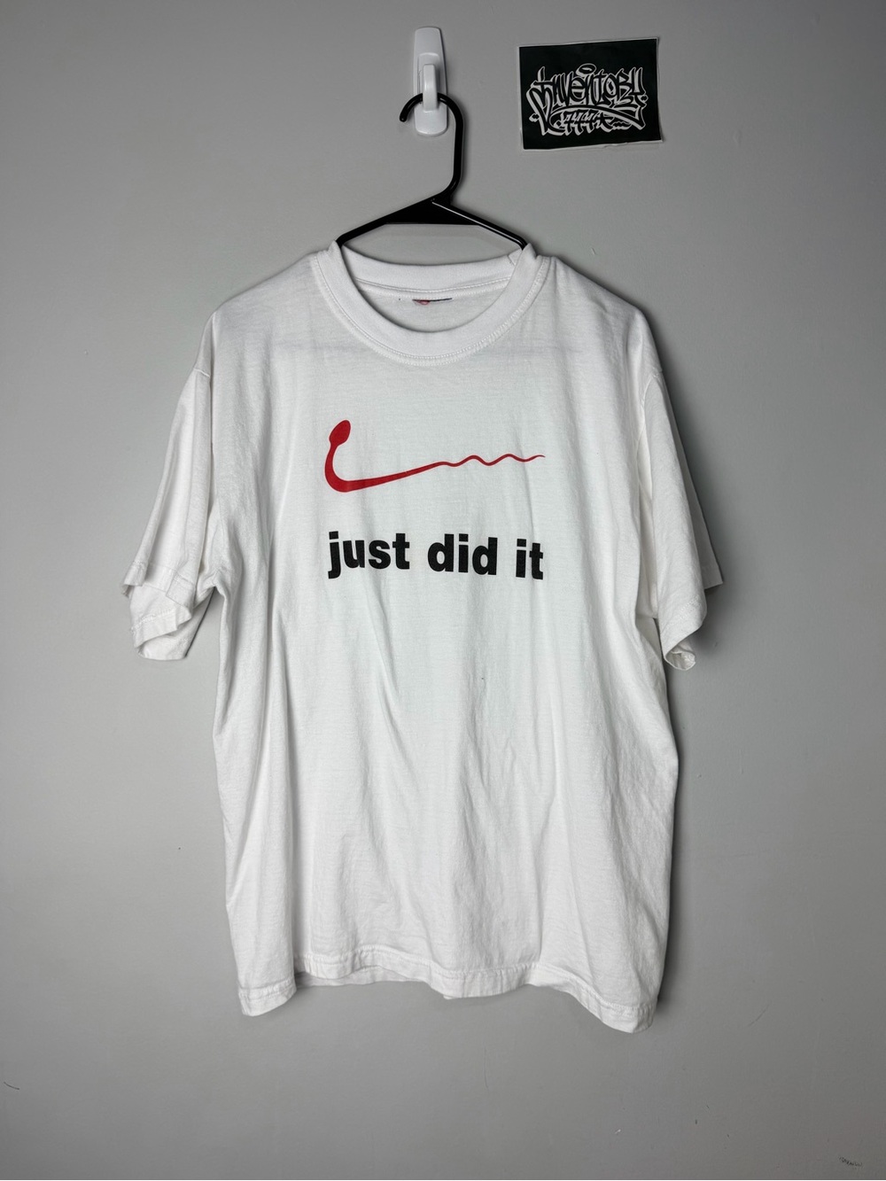 Vtg Nike Parody “Sperm”
